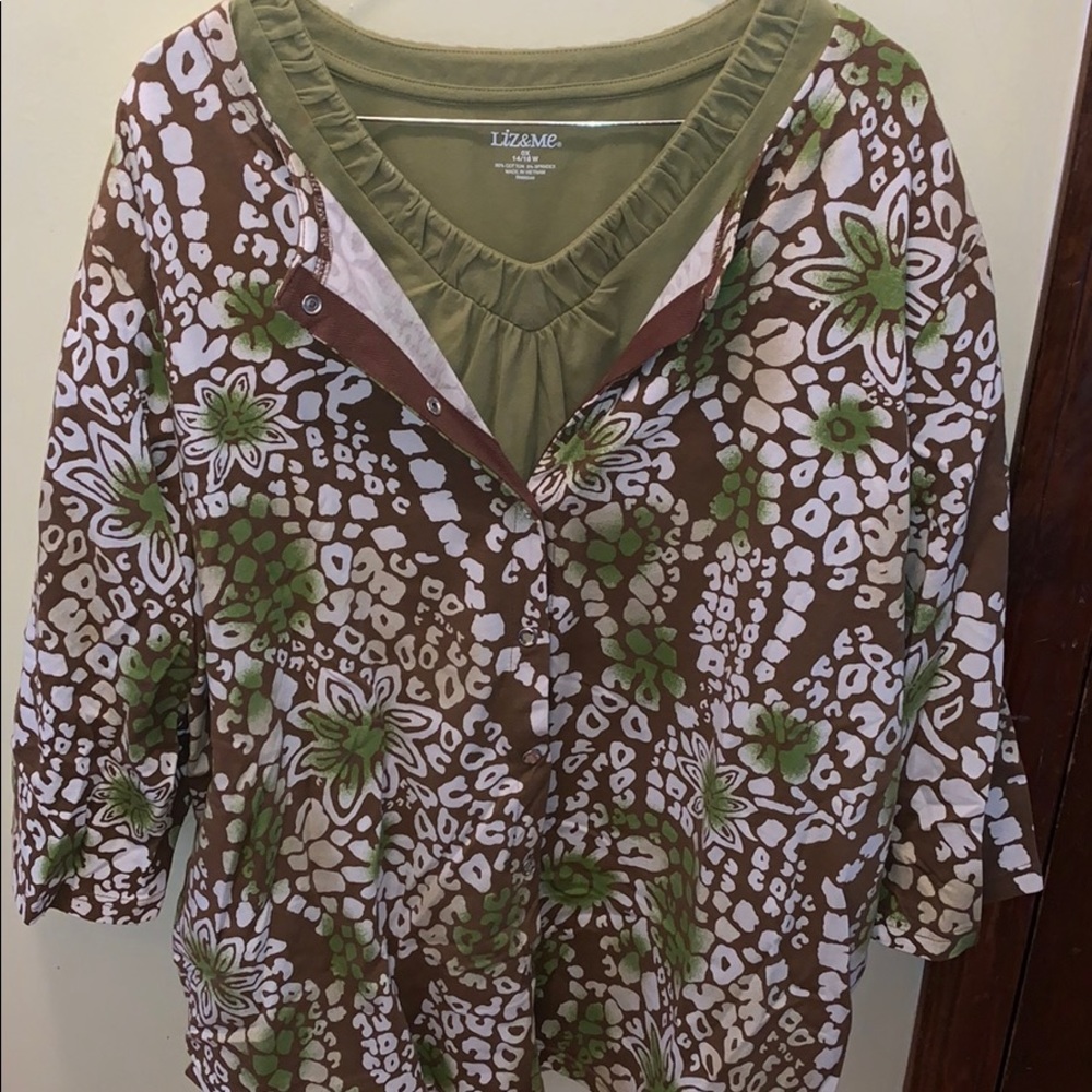 Button up blouse